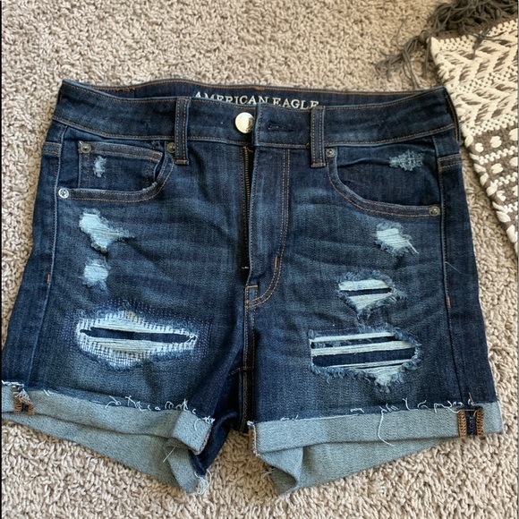 American eagle blue Jean shorts - Picture 1 of 3